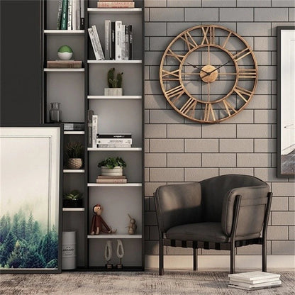 WOKLOK 40cm Retro Metal Wall Clock