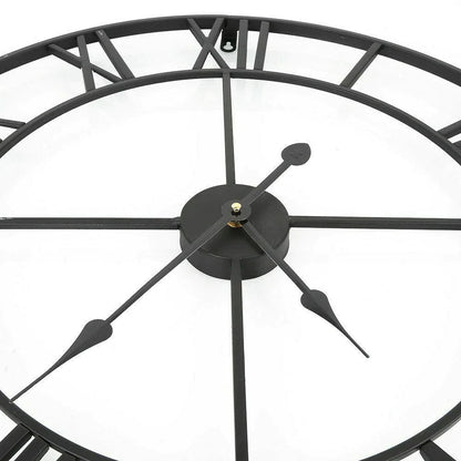 WOKLOK 40cm Retro Metal Wall Clock