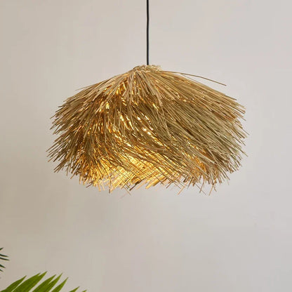 Wabi Sabi Hand-Knitted Pendant Light