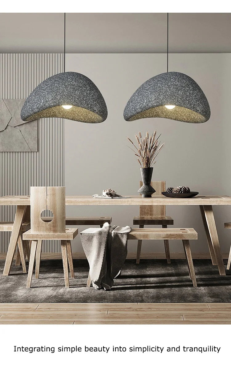 Wabi-Sabi LED Pendant Lamp - Modern Decor