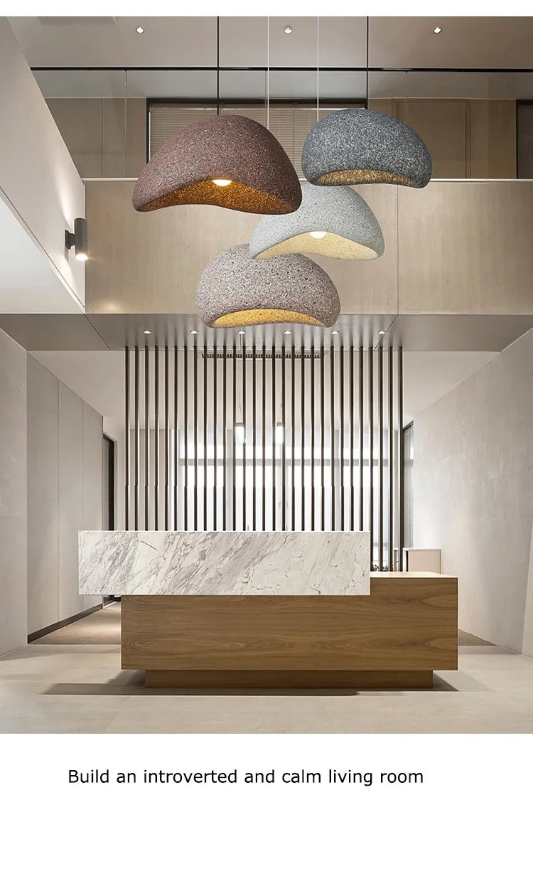 Wabi-Sabi LED Pendant Lamp - Modern Decor