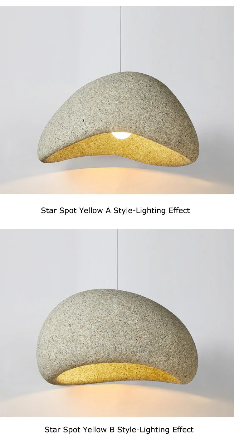 Wabi-Sabi LED Pendant Lamp - Modern Decor