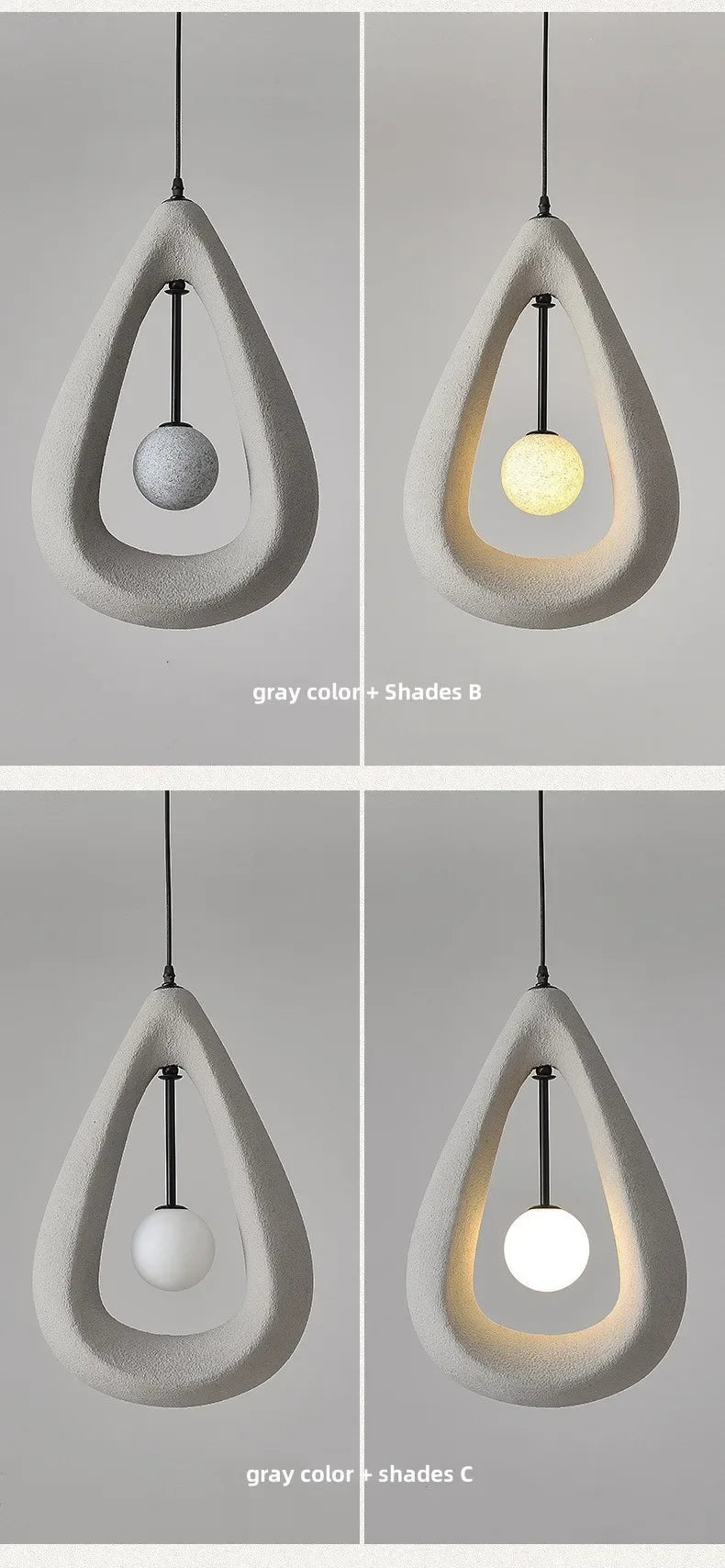 Wabi Sabi Minimalist Pendant Lights