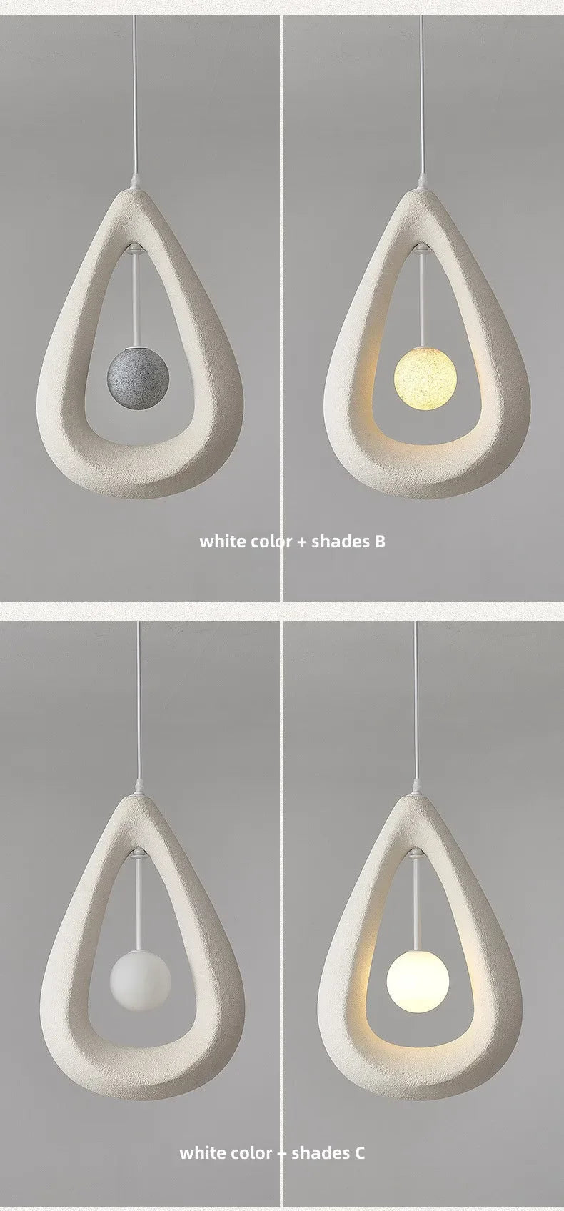 Wabi Sabi Minimalist Pendant Lights