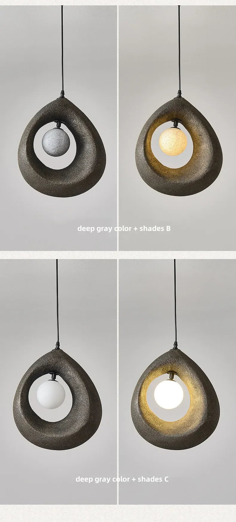 Wabi Sabi Minimalist Pendant Lights