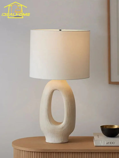 Wabi-Sabi Modern Resin LED Lamp