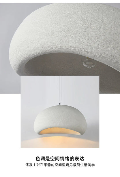 Wabi Sabi Pendant Light - White