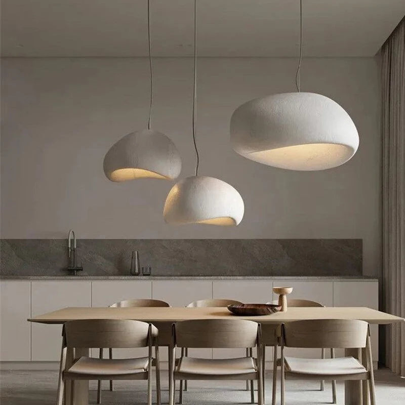 Wabi Sabi Pendant Light - White