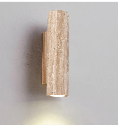 Wabi Sabi Yellow Marble Wall Lamp