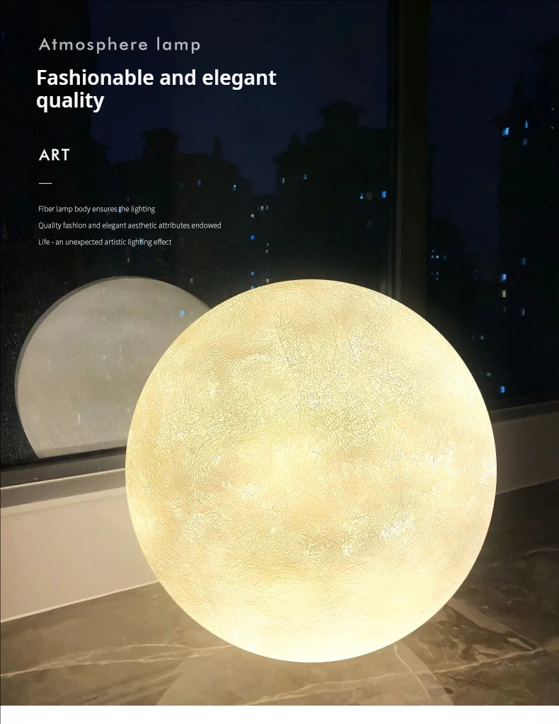 Warm Moon Lamp for Bedroom