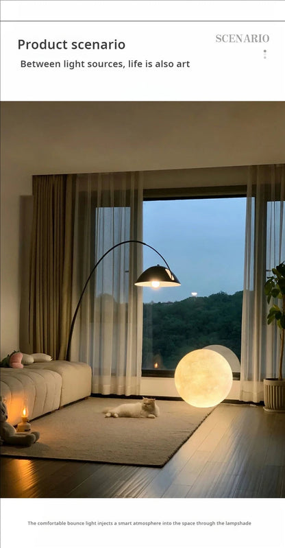 Warm Moon Lamp for Bedroom