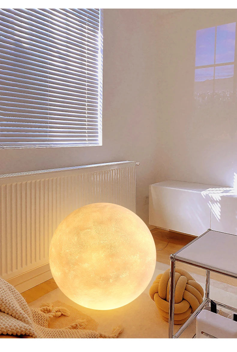 Warm Moon Lamp for Bedroom