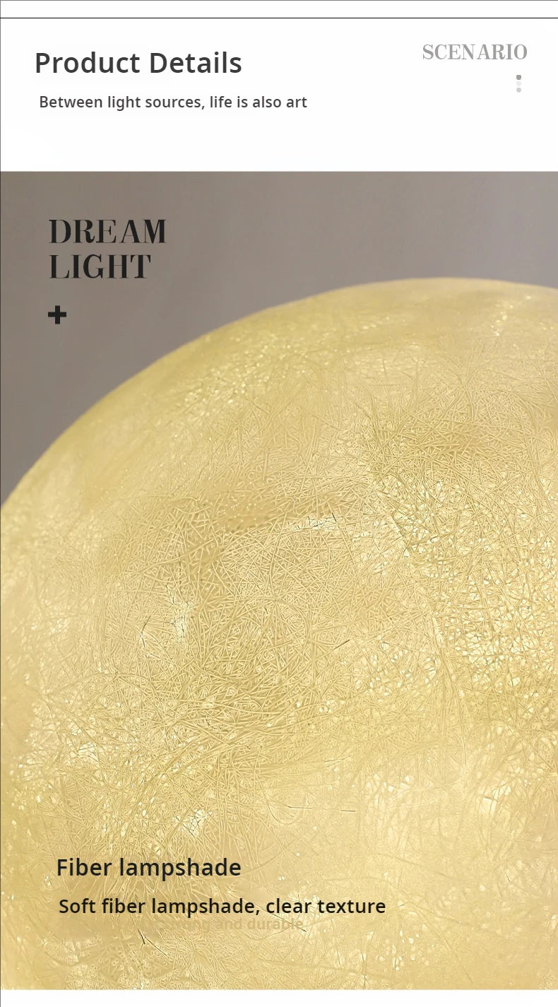 Warm Moon Lamp for Bedroom