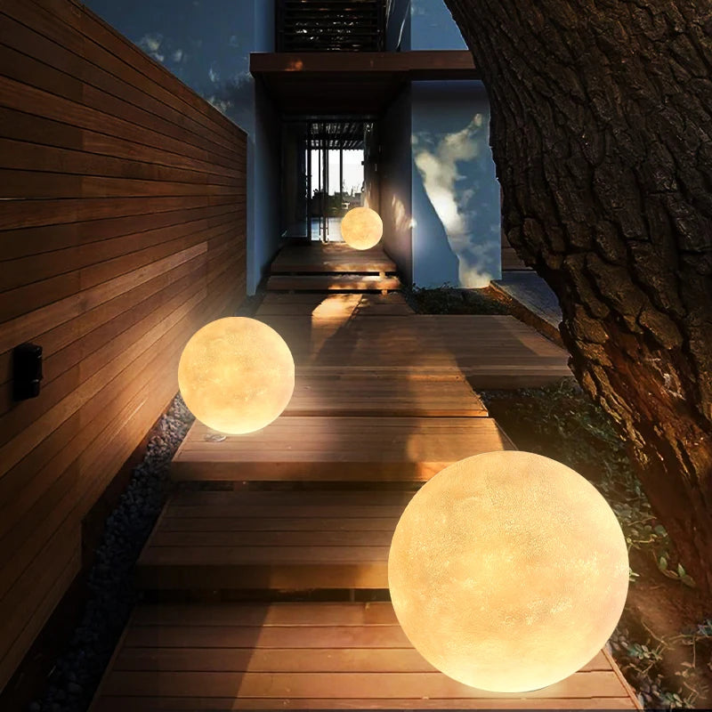 Warm Moon Lamp for Bedroom