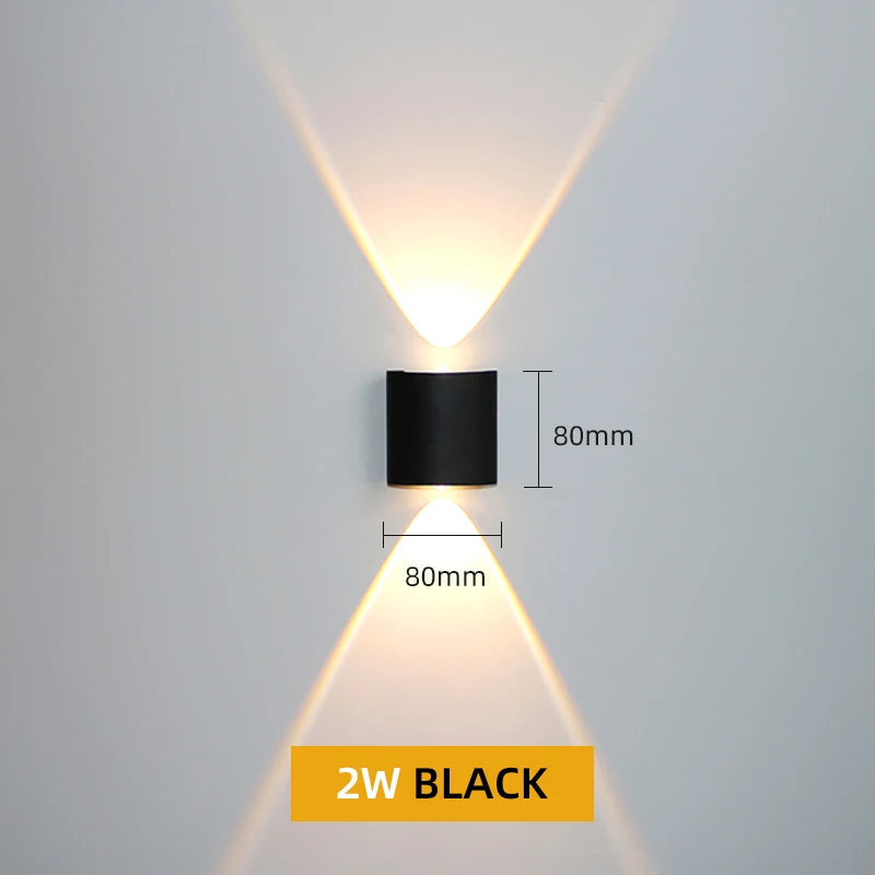 Waterproof Aluminium LED Wall Lamp