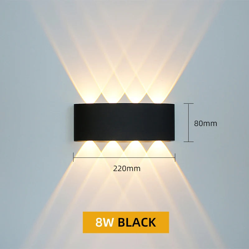 Waterproof Aluminium LED Wall Lamp