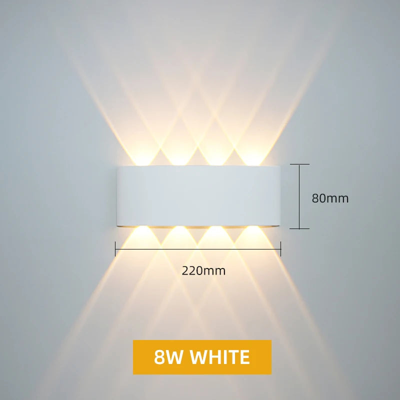 Waterproof Aluminium LED Wall Lamp