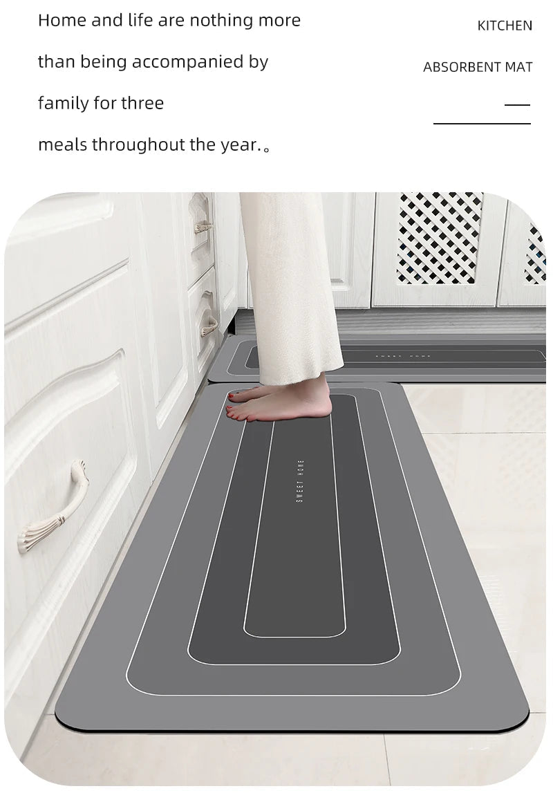 Waterproof Anti-Skid Kitchen Floor Mat