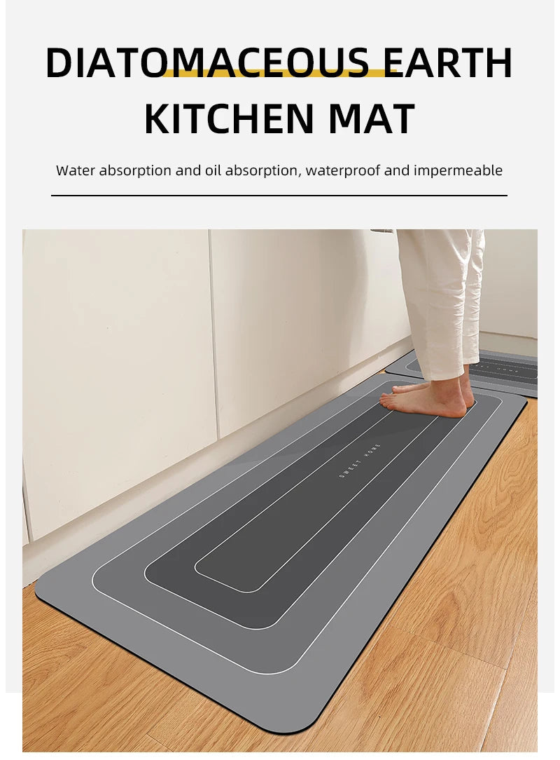 Waterproof Anti-Skid Kitchen Floor Mat