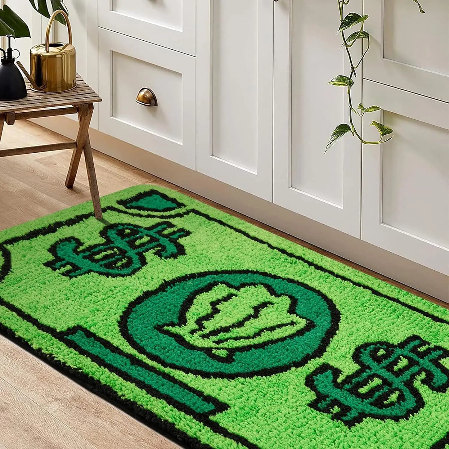 Waterproof Cartoon Money Rug Mat