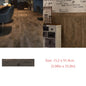 Waterproof Self-Adhesive Wood Grain Floor Sticker 15.2x91.4cm