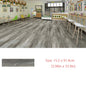 Waterproof Self-Adhesive Wood Grain Floor Sticker 15.2x91.4cm