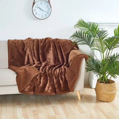 Waterproof Soft Polyester Throw Blanket