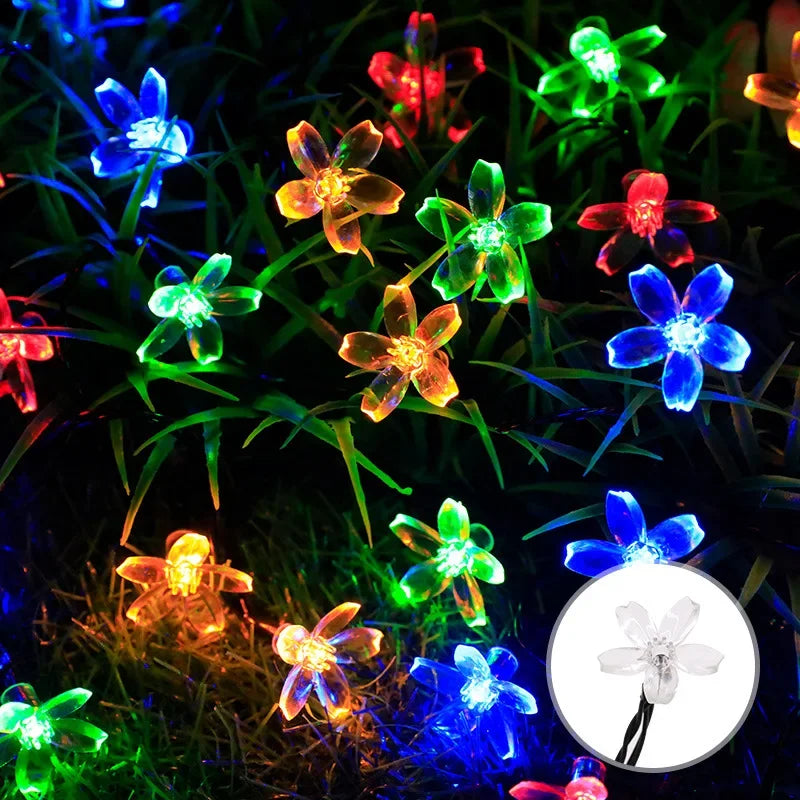 Waterproof Solar Butterfly String Lights