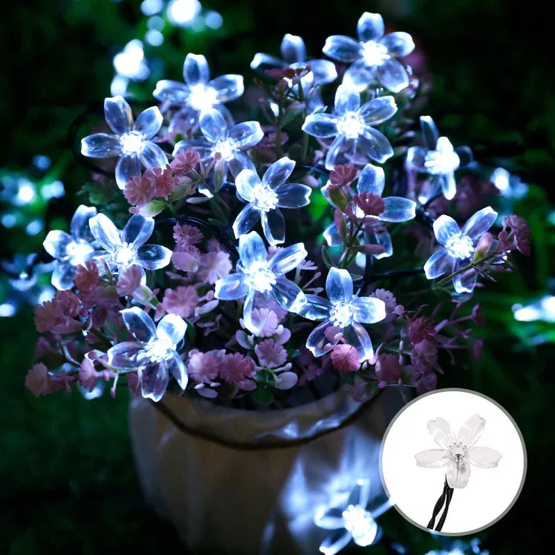 Waterproof Solar Butterfly String Lights