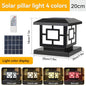 Waterproof Solar LED Pillar Light