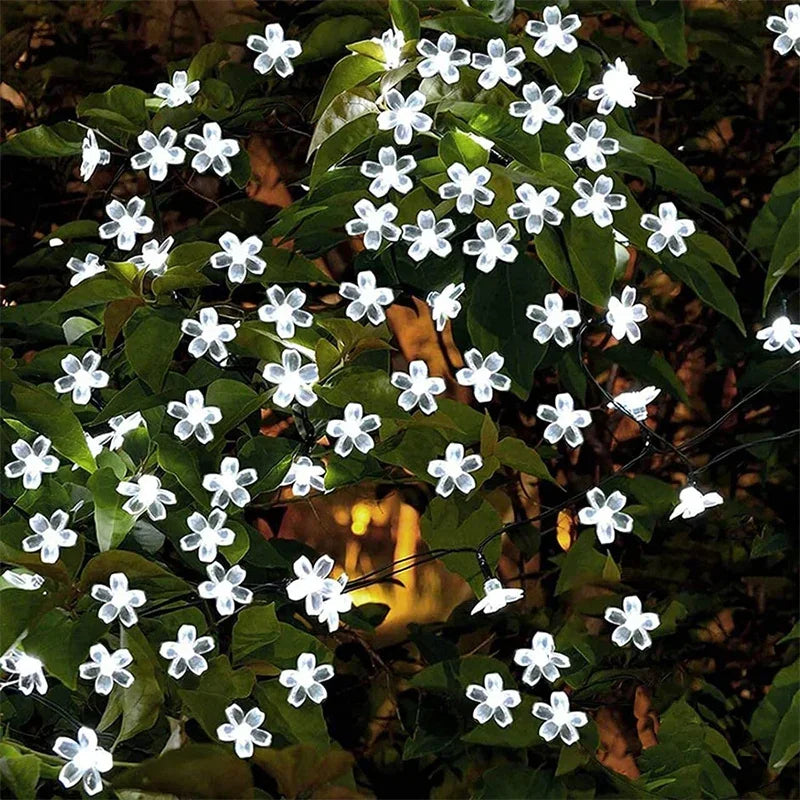 Waterproof Solar Star String Lights