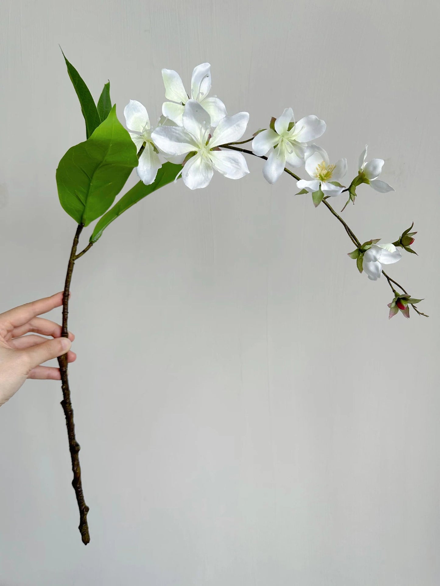 White Silk Jasmine Hanging Flowers