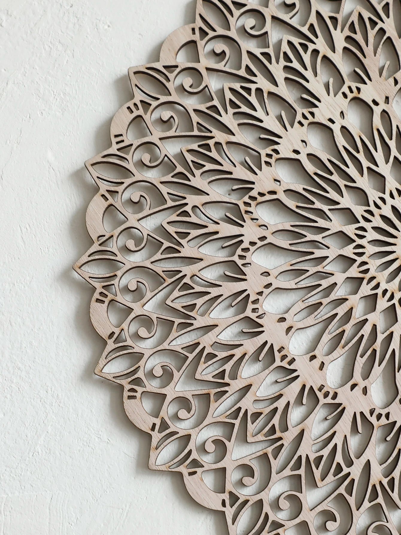 Wooden Boho Mandala Wall Art