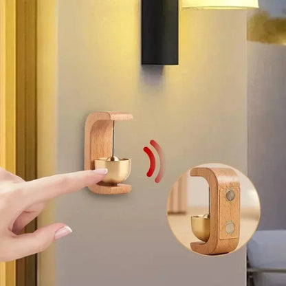 Wooden Magnetic Doorbell Wind Chime