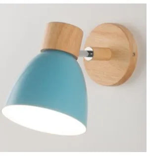 Wooden Nordic Wall Lamp - 6 Colours