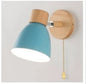 Wooden Nordic Wall Lamp - 6 Colours