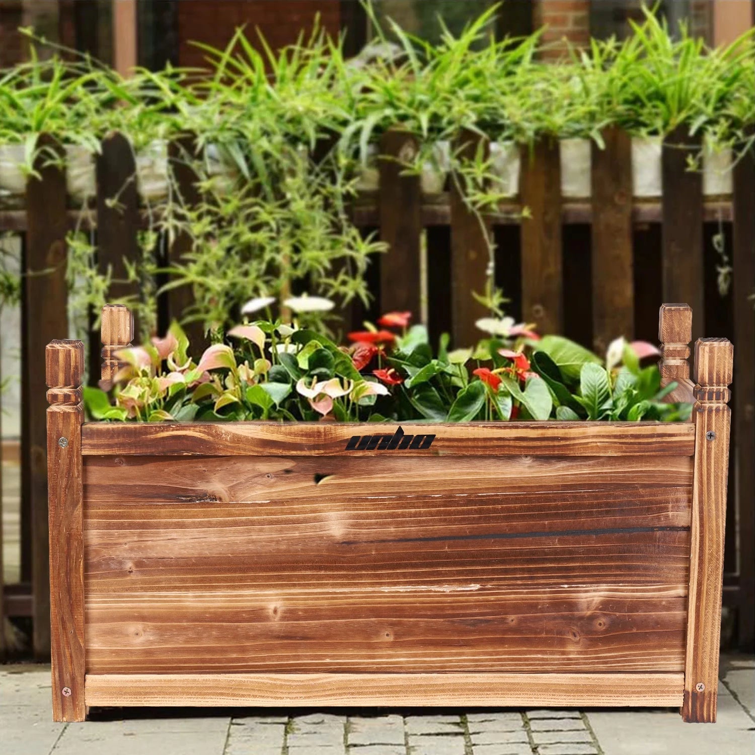 Wooden Raised Planter Box - Large