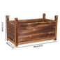 Wooden Raised Planter Box - Large