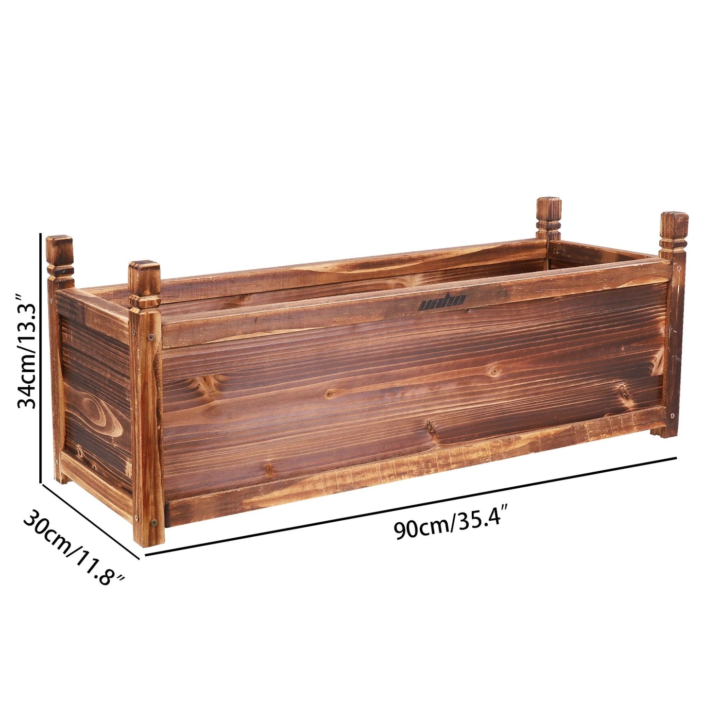 Wooden Raised Planter Box - Large