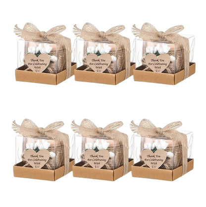 Wooden Tealight Candle Holders Set