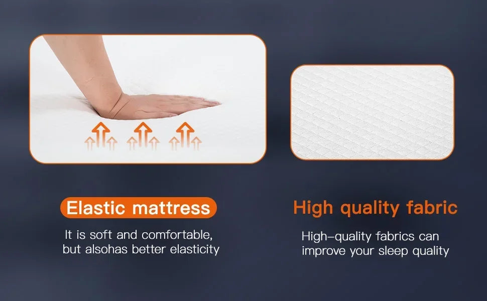 XMSJ 8 Inch Twin Gel Mattress