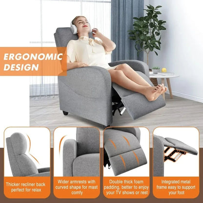 XMSJ Adjustable Massage Recliner Chair