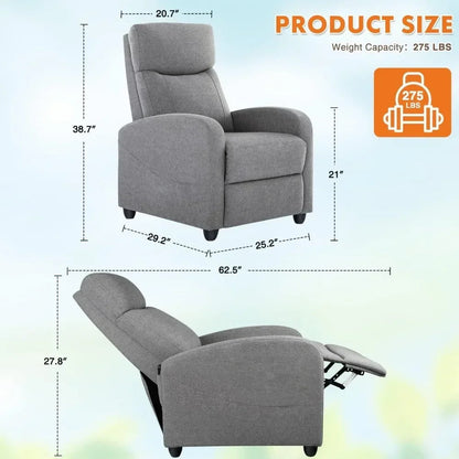 XMSJ Adjustable Massage Recliner Chair