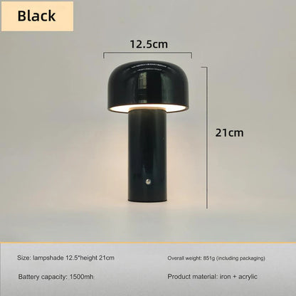 Xyislight Rechargeable Mushroom LED Lamp