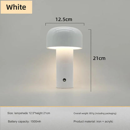 Xyislight Rechargeable Mushroom LED Lamp