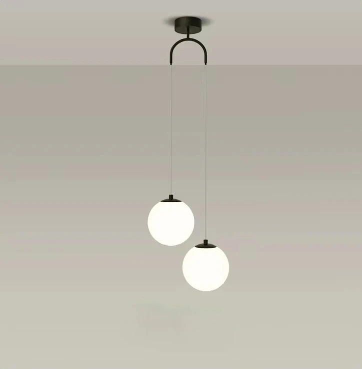 YUGUU Modern Glass LED Pendant Lamp