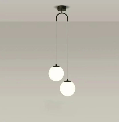 YUGUU Modern Glass LED Pendant Lamp