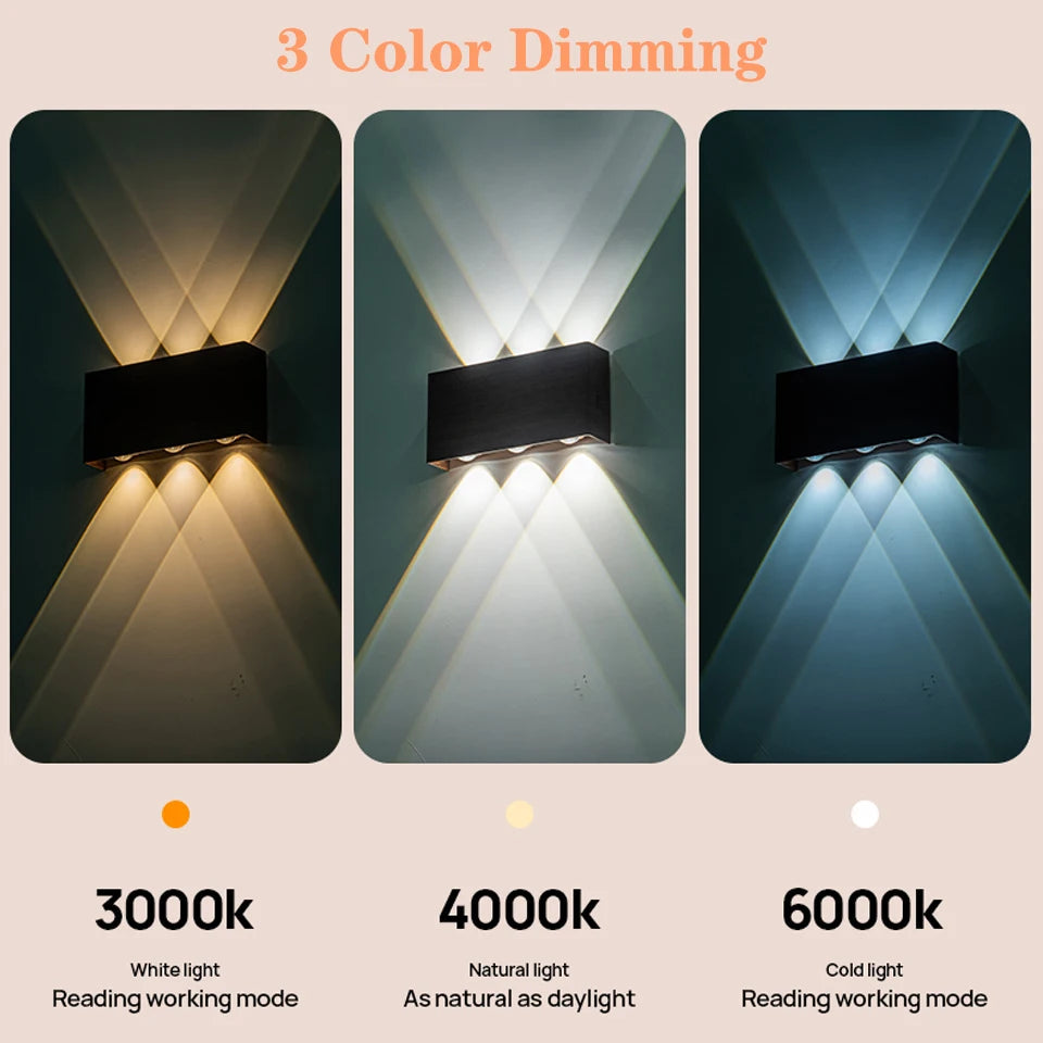 YooE Touch Dimming Wall Lamp