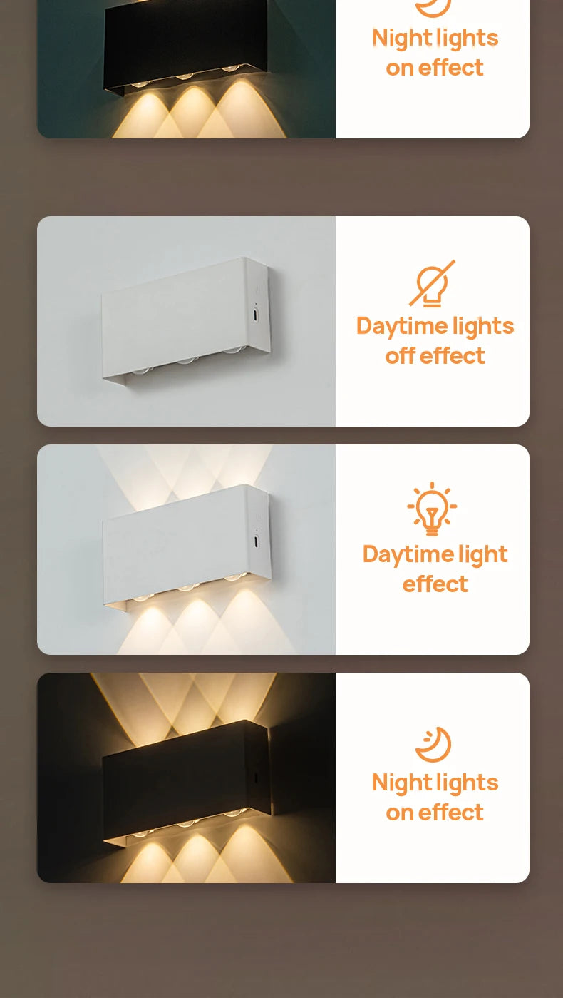 YooE Touch Dimming Wall Lamp