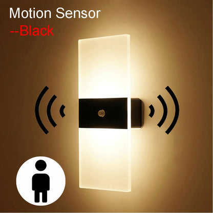 YooE USB Rechargeable LED Wall Lamp